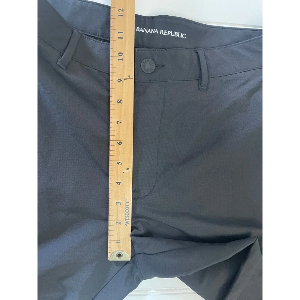 Banana Republic Mens Pants Black Performance Chino 32x29